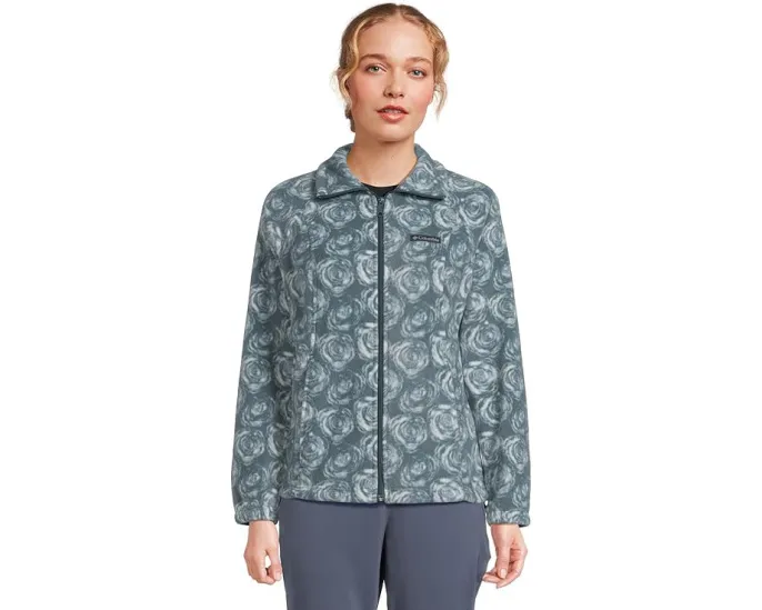 Columbia Benton Springs Printed Full Zip флисовая толстовка с принтом