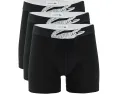 Набор из 3 боксеров Lacoste 3-Pack Crocodile Logo Boxer Briefs с логотипом крокодила