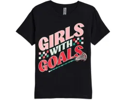 Футболка ChalkTalk SPORTS Kids для лакросса с принтом Girls With Goals
