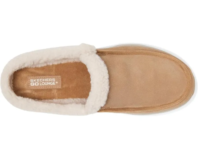 Домашние тапочки SKECHERS On-the-go Joy из замши с мысом мокасин