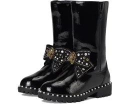 Ботильоны Kurt Geiger London Kids Kensington с бантом и стразами