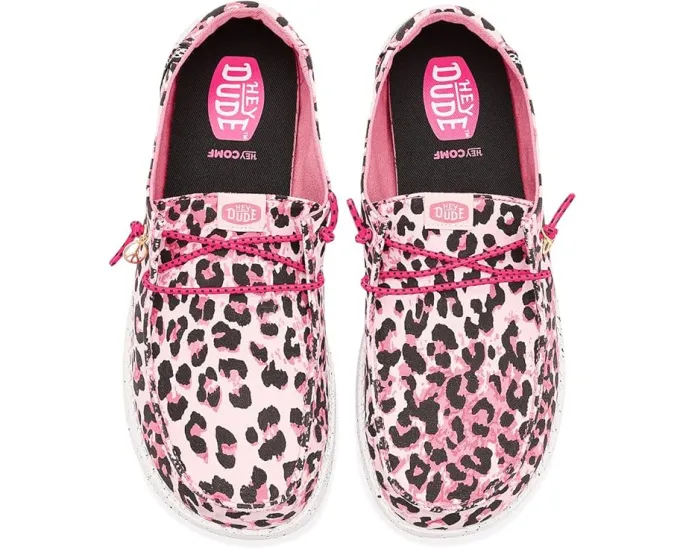 Кроссовки Wendy Print с леопардовым принтом и эластичными шнурками