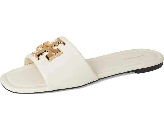 Сандалии Tory Burch Eleanor с широким ремешком и фирменной фурнитурой