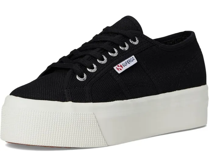 Кроссовки Superga 2790 Platform на платформе из хлопкового канваса