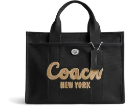 Сумка COACH Cargo Tote с несколькими отделениями и съемным ремнем