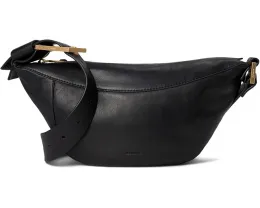 Сумка кроссбоди AllSaints Luna из мягкой овечьей кожи со скрученными швами