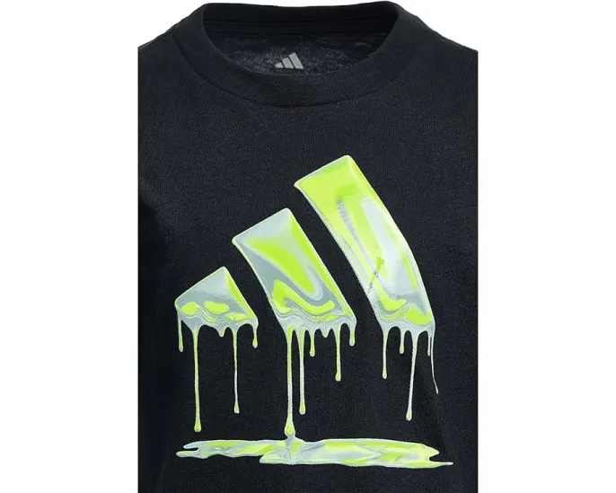 Футболка Chrome Drip Logo с эффектом хрома от adidas Kids