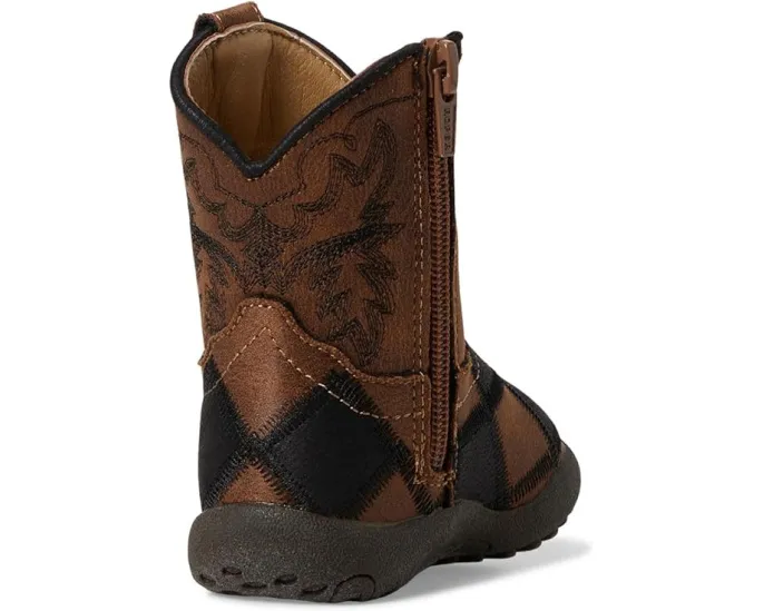 Сапоги Cowbabies Bird Blocks с цветными блоками и боковой молнией