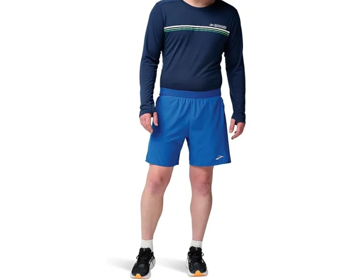 Беговые шорты Brooks Journey длиной 7 дюймов (17.78 см) с карманами для ключей