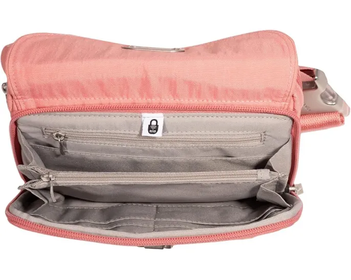 Baggallini поясная сумка с откидной застежкой и защитой от RFID