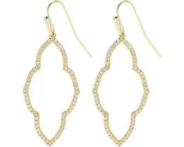 Серьги-подвески Kendra Scott Abbie Small Open Frame с открытым каркасом