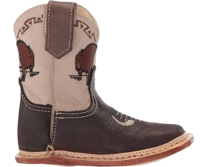 Детские ковбойские сапоги Roper Kids Cowbaby Buffalo с вышивкой бизона