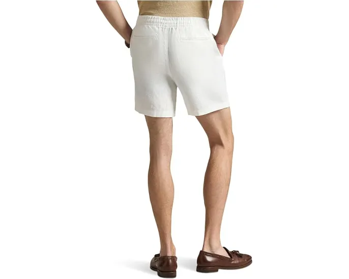 Шорты Polo Prepster из льна с длиной 15 см Polo Ralph Lauren