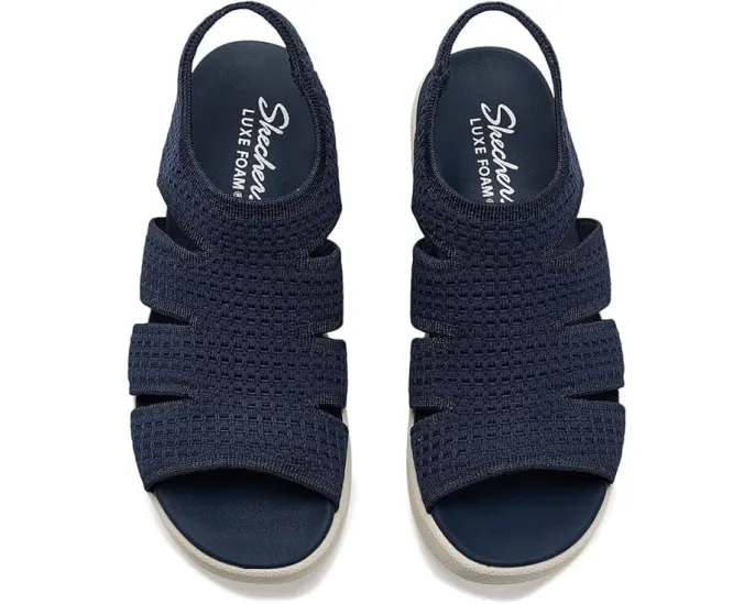 Сандалии SKECHERS Parallel Lite Dreammaker с ажурным трикотажным верхом и стелькой Luxe Foam