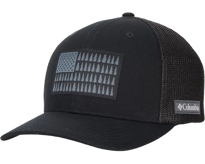Бейсболка Columbia Mesh Tree Flag с вышитым флагом