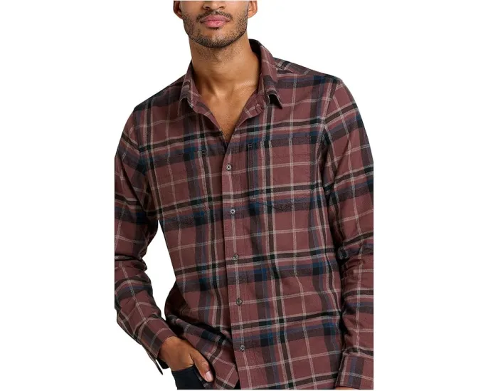 Рубашка Toad&Co Pinevale с длинным рукавом из фланели