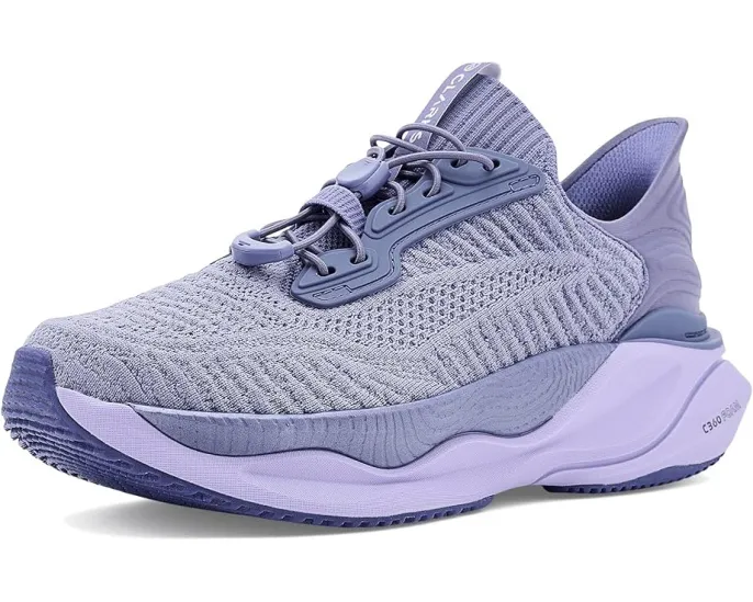 Кроссовки Clarks Pace Rise для ходьбы с эластичными шнурками и технологией C360 foam