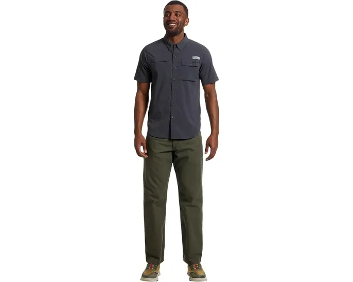 Columbia Wild Cast Short Sleeve Shirt с защитой от солнца UPF 50 и эластичной тканью