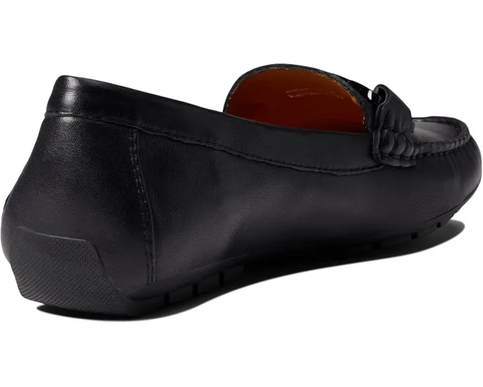 Лоферы Vaneli Aiker из мягкой кожи с цепным декором