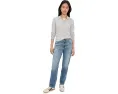 Джинсы The Boyfriend Mid-Rise Relaxed Fit с расслабленным кроем и средней посадкой в цвете American West