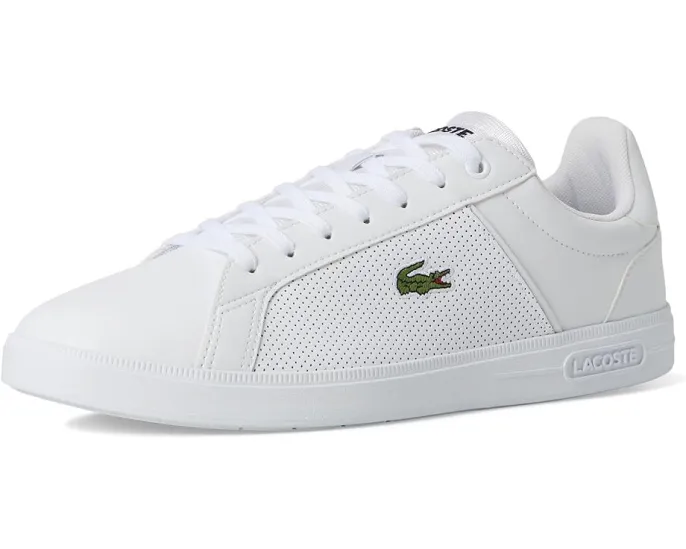 Lacoste Lite Base кроссовки из кожи с круглым носком