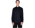 Рубашка Armani Exchange Cotton Jacquard Button Down с жаккардовым принтом