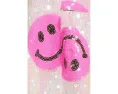 Платье Pinkie Happy Emoji с пайетками-смайликами и рукавами-фонариками Lola and The Boys