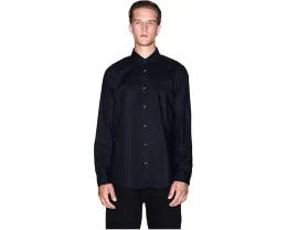 Рубашка Armani Exchange Cotton Jacquard Button Down с жаккардовым принтом