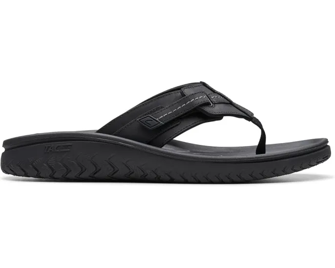 Сандалии Wesley Sun от Clarks с кожаной подкладкой и регулируемой застежкой