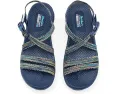 Тропические треккинговые сандалии SKECHERS Reggae с плетеным верхом