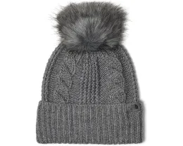 Шапка The North Face Oh Mega с помпоном из искусственного меха