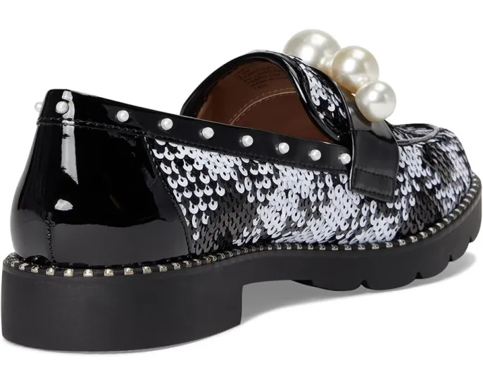 Лоферы Blue by Betsey Johnson Harloe с жемчужным декором на верх из страз