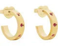 Серьги-гвоздики Kate Spade New York Set In Stone Huggies с камнями