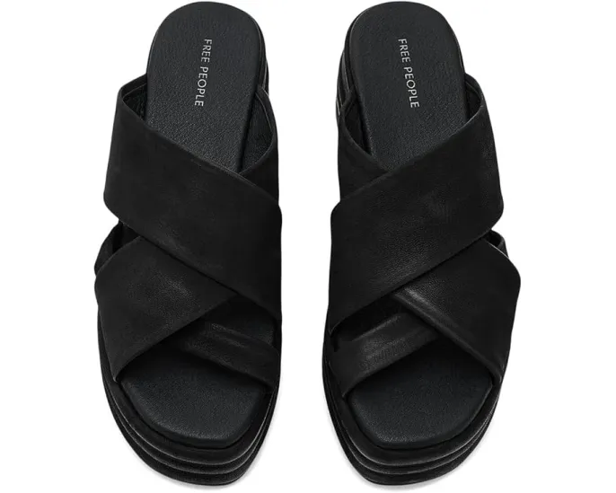 Босоножки Wanderbay Flatform от Free People на платформе из замши