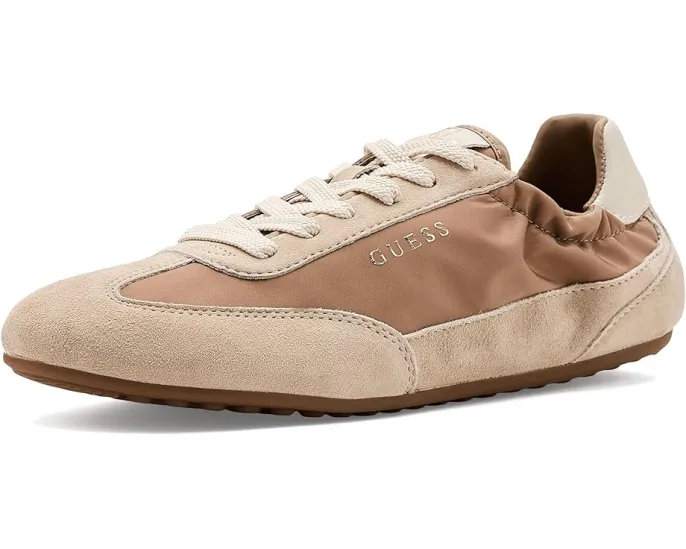 Кроссовки GUESS Rachale с кожано-синтетическим верхом и круглым носком