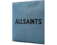 Клатч AllSaints Izzy Steel Blue из переработанного полиэстера
