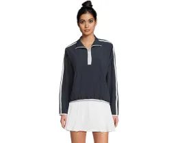 Полузипованный свитер Beyond Yoga Contrast Half Zip Pullover