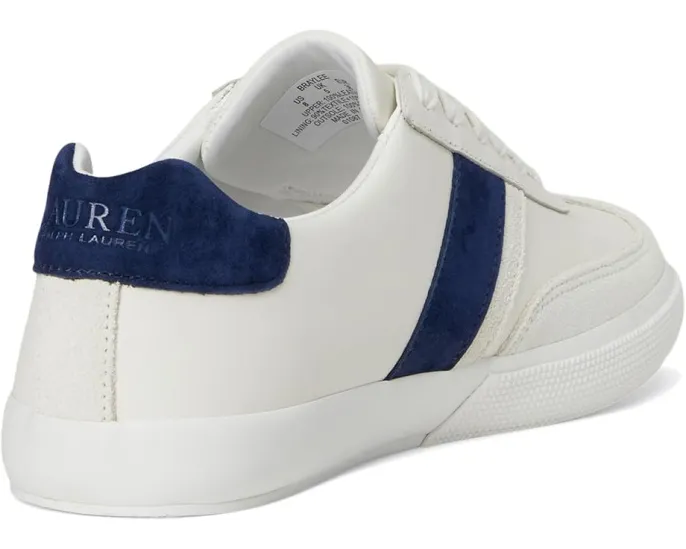 Кроссовки LAUREN Ralph Lauren Braylee двухцветные из кожи и замши