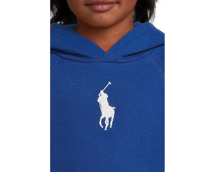 Худи Big Pony из мягкого флиса для старших детей Polo Ralph Lauren