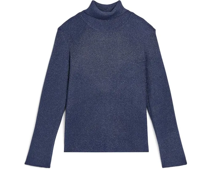 Блестящая водолазка Patriot Blue с пайетками Hatley для детей