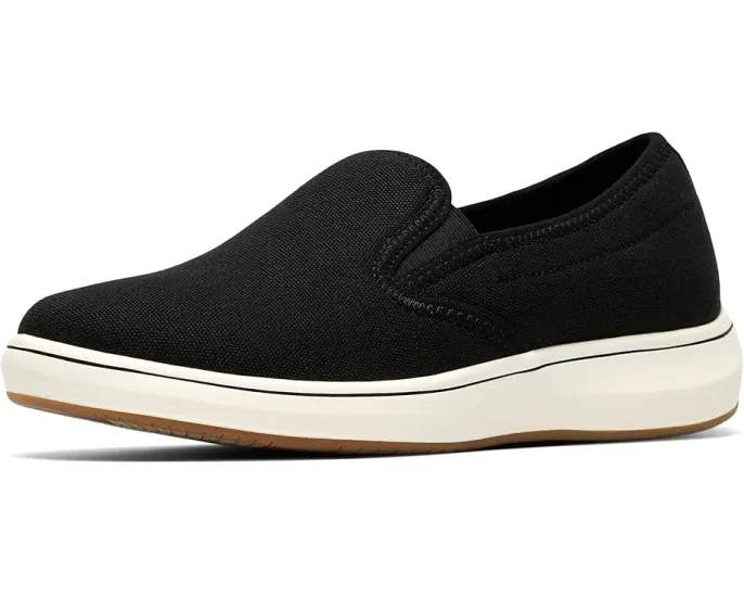 Слипоны Clarks Breezesky Zoe с текстильным верхом и стелькой Cushion Soft