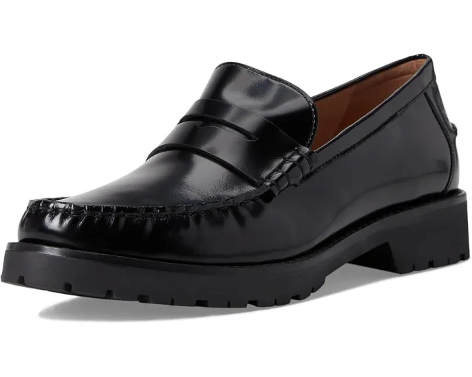 Лоферы Cole Haan Treena Lug с декоративной строчкой и подошвой из переработанной резины