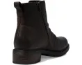 Ботинки Clarks Hearth Rose из кожи с эффектом смятия и высотой до икры