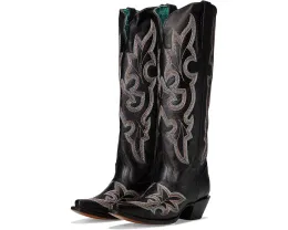 Ботинки Corral A4583 с люминесцентной вышивкой до колена на молнии