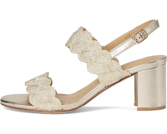 Босоножки Vaneli Lettie на устойчивом каблуке с регулируемой задней лямкой