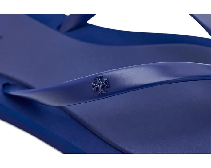 Шлепанцы Tory Burch Flip Flop с мягкой стелькой и логотипом