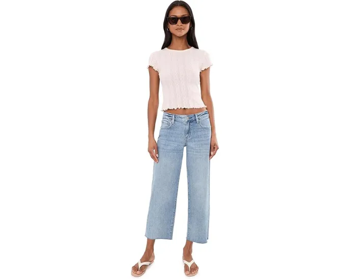 DAZE Keeper Crop Low Rise Straight Cropped в цвете Obviously Vintage