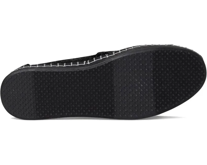 Тапочки TOMS Alpargata Leather Wrap с клетчатым верхом и искусственным мехом