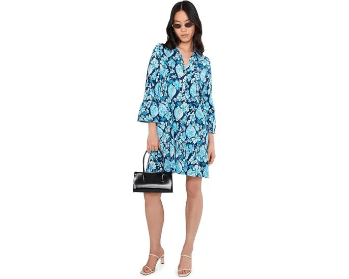 Платье Lilly Pulitzer Delany с воротником и оборками