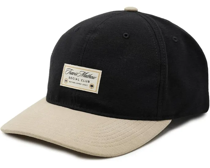 Кепка Tm Social Club от TravisMathew с брендированной нашивкой